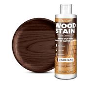 Mordente per Legno 250ml Rovere Scuro Opaco a Base d’Acqua, Vernice per Legno Interni ed Esterni, Mobili Armadi Mensole Porte, Colorante Asciugatura Rapida, Basso Odore, Atossico, Wood Stain