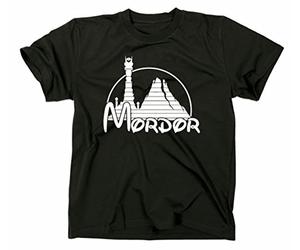 Mordor - Maglietta divertente, il Signore degli anelli Tolkien Nero M