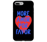 More Amor Por Favor Messaggio Cuore Custodia per iPhone 7 Plus/8 Plus