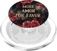 More Amor Por Favor Romantico Spagnolo Love Roses PopSockets PopGrip per MagSafe