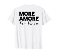 More Amore por Favor X Love Selflove Selflove - Stampa Posteriore Maglietta