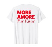 More Amore Por FAVOR X Love Selflove Selflove - Stampa posteriore Maglietta