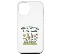 More Flowers, Less Lawn Save the Bees No Mow Pollinator Custodia per iPhone 12/12 Pro