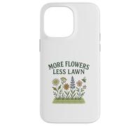 More Flowers, Less Lawn Save the Bees No Mow Pollinator Custodia per iPhone 14 Pro Max