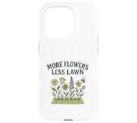 More Flowers, Less Lawn Save the Bees No Mow Pollinator Custodia per iPhone 15 Pro