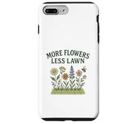 More Flowers, Less Lawn Save the Bees No Mow Pollinator Custodia per iPhone 7 Plus/8 Plus