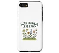 More Flowers, Less Lawn Save the Bees No Mow Pollinator Custodia per iPhone SE (2020) / 7/8