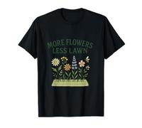More Flowers, Less Lawn Save The Bees No Mow Pollinator Maglietta