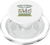 More Flowers, Less Lawn Save the Bees No Mow Pollinator PopSockets PopGrip per MagSafe