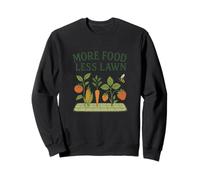 More Food Less Lawn Urban Farming No Mow Movement Felpa