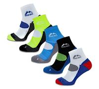 More Mile - Calze da uomo, per running, pacco da 5