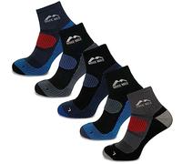 More Mile-Calzini da Trail Running Cheviot Unisex, confezione da 5
