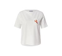 MORE & MORE Maglietta mandarino / rosso sangue / offwhite Donna MORE & MORE M