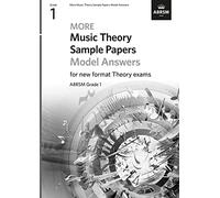 More Music Theory Sample Papers Model Answers, ABRSM Grade 1