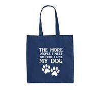 More People I Meet Love My Cane - Borsa Tote IN Tela - Cani Animali Domestici