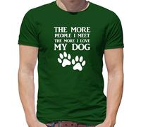 More Persone I Meet Love My Cane - T-Shirt - Cani Animali Domestici Cute