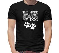 More Persone I Meet Love My Cane - T-Shirt - Cani Animali Domestici Cute