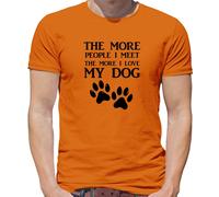 More Persone I Meet Love My Cane - T-Shirt - Cani Animali Domestici Cute