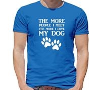 More Persone I Meet Love My Cane - T-Shirt - Cani Animali Domestici Cute