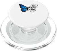 More Precious Than Jewels Citazione Proverbi Farfalla Art PopSockets PopGrip per MagSafe