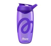 More Premium Shaker, 700 ml, viola, filtro misto integrato e passante per il trasporto, silenzioso, con plastica ECOZEN di alta qualità