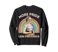 More Pride, Less Prejudice: LGBTQ+ Equality Tee Felpa