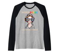 More Pride, Less Prejudice: LGBTQ+ Equality Tee Maglia con Maniche Raglan