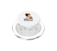 More Pride Less Prejudice LGBTQ | Stile Retrò Arcobaleno PopSockets PopGrip per MagSafe