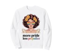 More Pride Less Prejudice Rainbow Heart - Occhiali da Sole Freedom Felpa