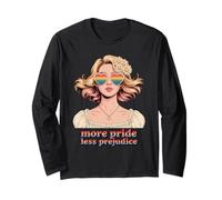 More Pride Less Prejudice Rainbow Heart - Occhiali da Sole Freedom Maglia a Manica