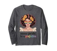 More Pride Less Prejudice Rainbow Heart - Occhiali da Sole Freedom Maglia a Manica