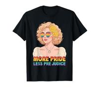 More Pride Less Prejudice Rainbow Heart - Occhiali da Sole Freedom Maglietta