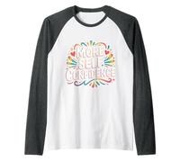 More Self Confidence Mentalità Benessere personalità |- Maglia con Maniche Raglan