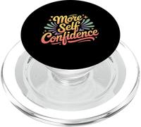 More Self Confidence Mindset Wellness Personality - PopSockets PopGrip per MagSafe