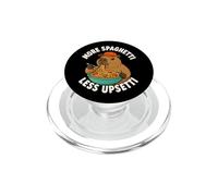 More Spaghetti Less Upsetti Capybara Spaghetti divertenti per bambini PopSockets PopGrip per MagSafe