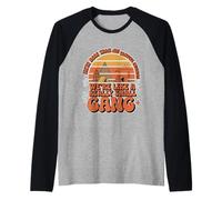 More Than Camping Friends We're A Small Gang - Maglia con Maniche Raglan