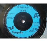 More Than I Can Say - Leo Sayer 7" 45