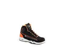 More Than Safety Step Industrial ShoeMixed, Nero Arancione, 42 EU