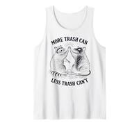 More Trash Can Less Trash Can’t Funny Raccoon Possum Canotta