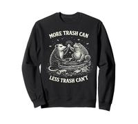 More Trash Can Less Trash Can’t Funny Rat And Toad Felpa