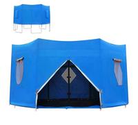 Moreeulsi Copertura parasole per trampolino, 1,8 m, 2,4 m, 3 m, 3,7 m, parasole, protezione solare rotonda, protegge dal e
