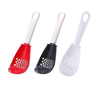 Moreeulsi Cucchiai da cucina per cucinare, 3 cucchiai da cucina multifunzionali - Colapasta, utensile manuale per appartamento, mensa, casa, pasticceria, ristorante