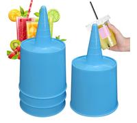 Moreeulsi Sottobicchieri da spiaggia - Sottobicchiere con sabbia per bottiglie di bevande - Sottobicchieri da campeggio per chiavi, per protezione solare per viaggi all'aperto