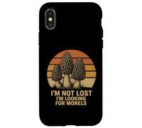 Morel Mushrooms Hunter, Funny, I'm not Lost, Custodia per iPhone X/XS