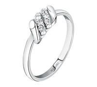 Morellato Anello Acciaio Con Cristalli Torchon Sawz14 Circuito 58 Mm - Anello