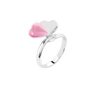 Morellato Anello da donna, Collezione Cuore, in argento 925, pietra Cat Eye - SASM12014