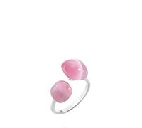 Morellato Anello da donna, collezione Gemma, in argento sterling, pietre Cat Eye - SAKK35018