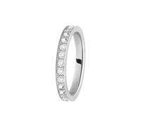 MORELLATO Anello da donna, Collezione Love Rings, in acciaio e cristalli - SNA41