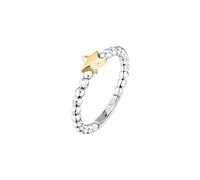 MORELLATO Anello da donna in acciaio con stella, collezione Talismani, regali per te