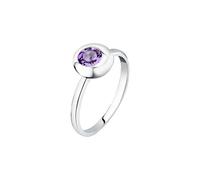 MORELLATO Anello Donna in Argento 925 riciclato con Pietra Viola, Collezione TESORI ETERNI